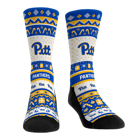 Pittsburgh Panthers - Tacky Sweater Socks - YinzerShop
