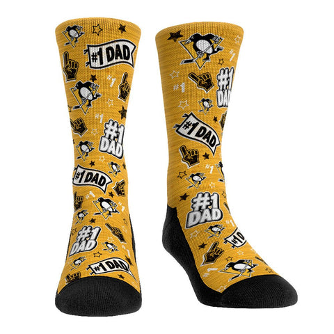 Pittsburgh Penguins - 1 Dad Socks - YinzerShop