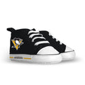 Pittsburgh Penguins Baby Shoes - Soft Sole Infant Hockey Sneakers With Team Logo Wearables - YinzerShop