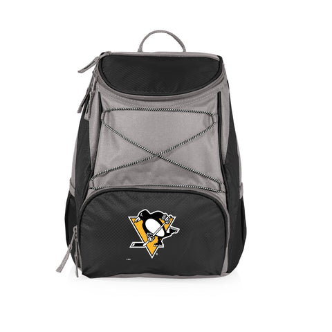 Pittsburgh Penguins Backpack Cooler – Insulated 20-Can Capacity Portable Cooler Backpack Licensed - YinzerShop