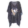 Pittsburgh Penguins Caftan - Licensed Hockey Apparel Lightweight Summer Coverup Caftan - YinzerShop