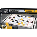 Pittsburgh Penguins Checkers - Licensed NHL Board Game | Family Sports-Themed Checkers Set Classic Games - YinzerShop