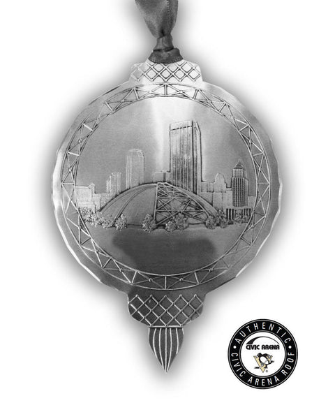 Pittsburgh Penguins Civic Arena Roof Legacy Ornament Ornament Wendell August Forge Default Title  