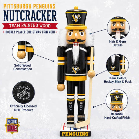 Pittsburgh Penguins - Collectible Nutcracker Decor - YinzerShop