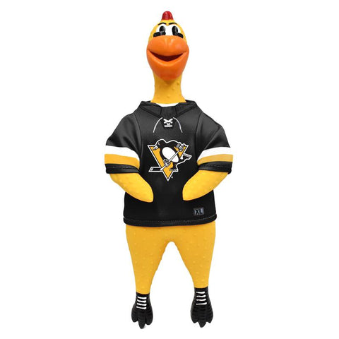 Pittsburgh Penguins Dog Toy – Officially Licensed NHL Rubber Chicken Fetch Toy Pet Toy - YinzerShop