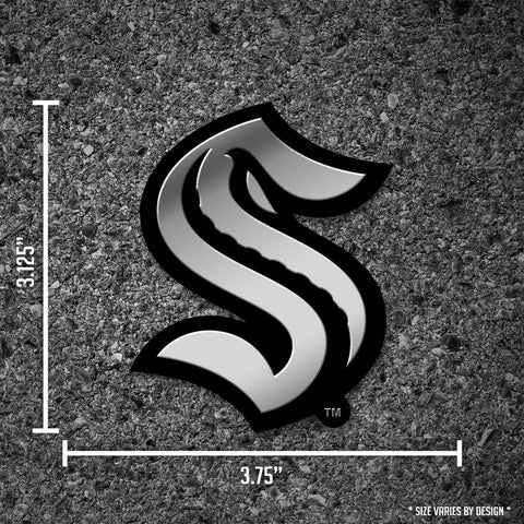 Pittsburgh Penguins Emblem - NHL Chrome Auto Decal | Weather Resistant Sports Fan Accessories Decal - YinzerShop