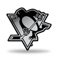 Pittsburgh Penguins Emblem - NHL Chrome Auto Decal | Weather Resistant Sports Fan Accessories Decal - YinzerShop