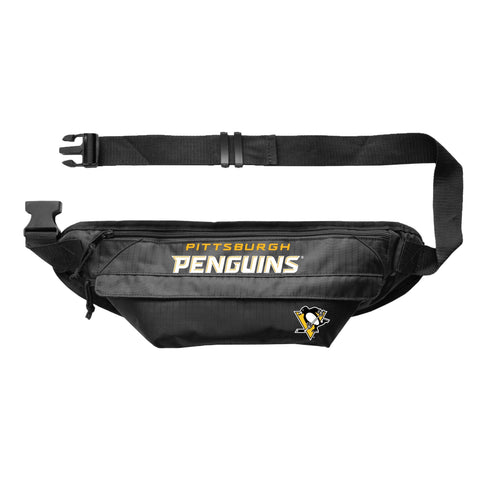 Pittsburgh Penguins Fanny Pack – Large Adjustable Waist Bag With Zippered Storage Pouches Fanny Pack - YinzerShop