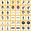 Pittsburgh Penguins Game - NHL Matching Game With Official Team Logo Cards Card Games - YinzerShop
