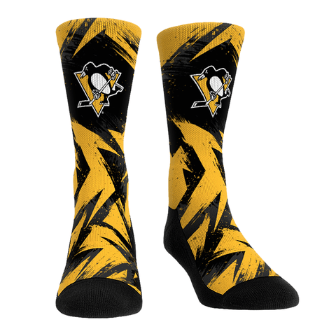 Pittsburgh Penguins - Game Paint Socks - YinzerShop