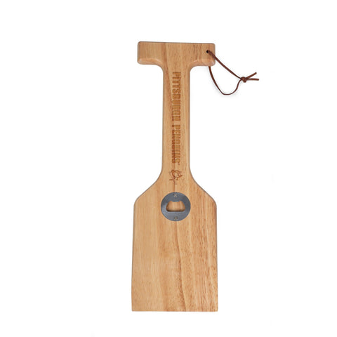 Pittsburgh Penguins - Hardwood BBQ Grill Scraper with Bottle Opener Licensed - YinzerShop