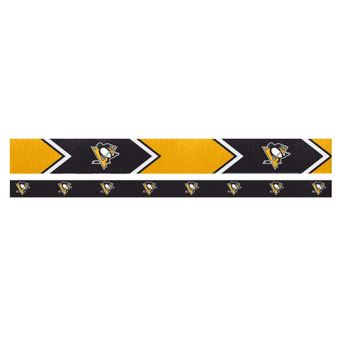 Pittsburgh Penguins Headband Set – Official NHL Elastic Hair Accessory Gift Headband - YinzerShop