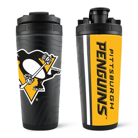 Pittsburgh Penguins Ice Shaker - Official NHL Licensed Shaker With Sonar 4D Print Cup Insulated Drinkware - YinzerShop