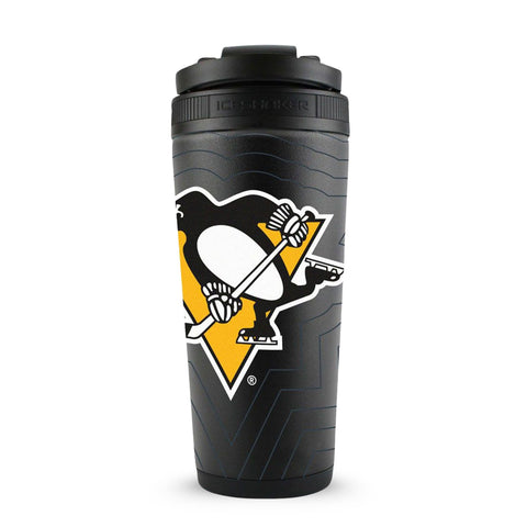 Pittsburgh Penguins Ice Shaker - Official NHL Licensed Shaker With Sonar 4D Print Cup Insulated Drinkware - YinzerShop