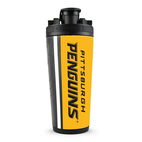 Pittsburgh Penguins Ice Shaker - Official NHL Licensed Shaker With Sonar 4D Print Cup Insulated Drinkware - YinzerShop
