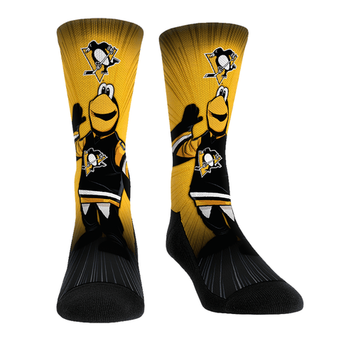 Pittsburgh Penguins - Mascot Pump Up! Socks - YinzerShop