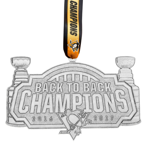 Pittsburgh Penguins Ornament – Handcrafted Aluminum Stanley Cup Collector’s Sports Gift Ornament - YinzerShop