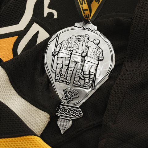 Pittsburgh Penguins Ornament – Sidney Crosby, Kris Letang & Evgeni Malkin Players Edition Keepsake Ornament - YinzerShop