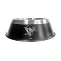 Pittsburgh Penguins Pet Bowl - Licensed NHL Stainless Steel Bowl, Anti-Skid Feeder Pet Bowl - YinzerShop