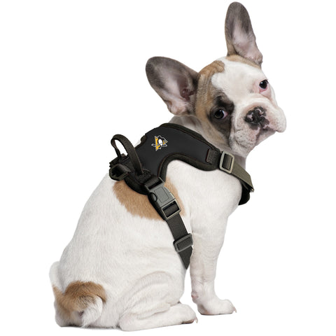 Pittsburgh Penguins Pet Harness - Front Clip Adjustable Dog Harness with Team Logo Pet Harness - YinzerShop