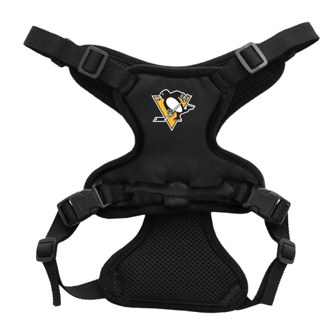 Pittsburgh Penguins Pet Harness - Front Clip Adjustable Dog Harness with Team Logo Pet Harness - YinzerShop