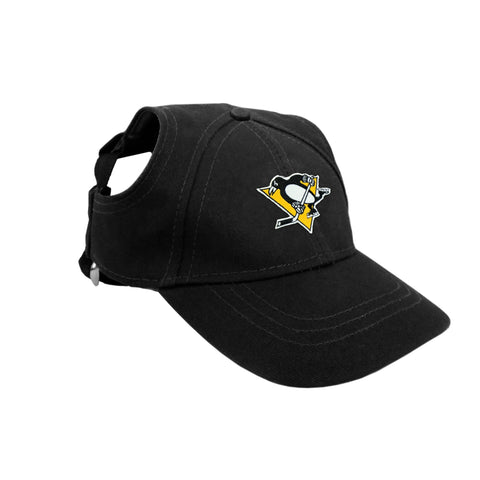 Pittsburgh Penguins Pet Hat – Adjustable Baseball Cap with Embroidered Team Logo Pet Hat - YinzerShop