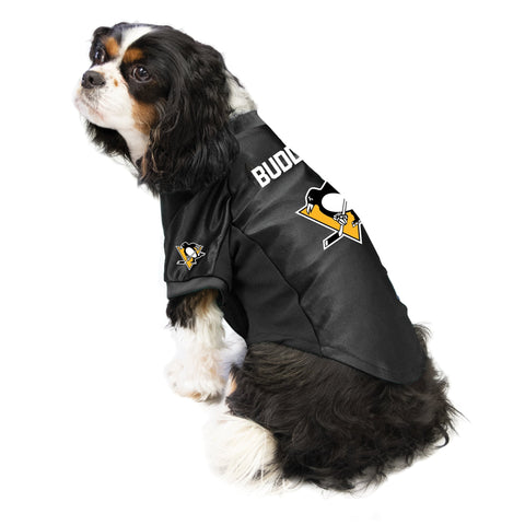 Pittsburgh Penguins Pet Jersey - Custom Stretch Hockey Jersey for Dogs & Cats Pet Jersey - YinzerShop