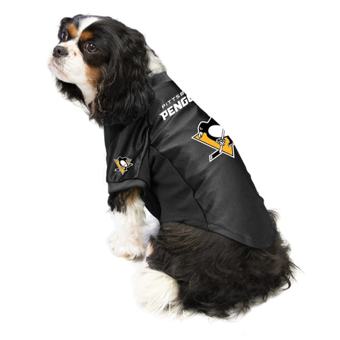 Pittsburgh Penguins Pet Jersey – Stretch Fit Dog & Cat Sportswear Apparel Pet Jersey - YinzerShop