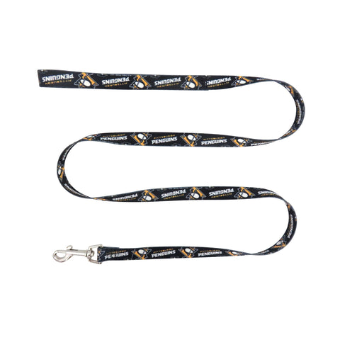 Pittsburgh Penguins Pet Leash – Durable 60 Inch Licensed Dog Leash by Little Earth Pet Leash - YinzerShop