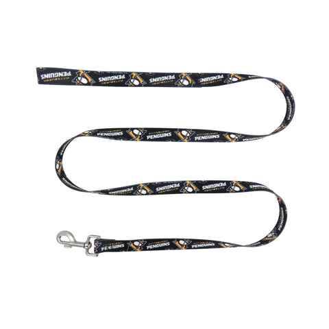 Pittsburgh Penguins Pet Leash – Durable 60 Inch Licensed Dog Leash by Little Earth Pet Leash - YinzerShop