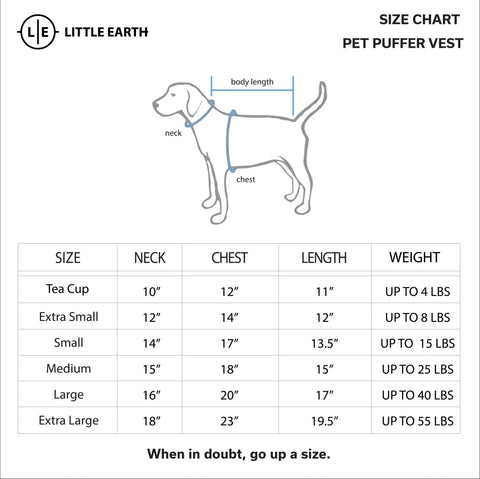 Pittsburgh Penguins Pet Puffer Vest - Water Repellent Quilted Dog Coat Pet Parka Vest - YinzerShop
