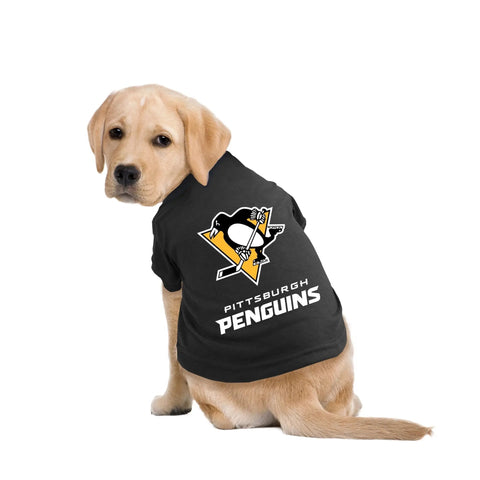 Pittsburgh Penguins Pet Shirt – Licensed Team Pet Wear | Small Dog Sports Shirt T-Shirt - YinzerShop