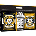 Pittsburgh Penguins Playing Cards - Official NHL Game Night Set | Casino Style Cards & Dice Set 2 Pack Dice & Cards Sets - YinzerShop