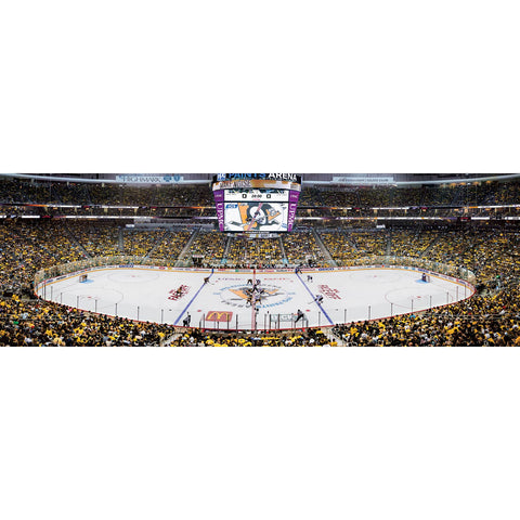 Pittsburgh Penguins Puzzle - 1000 Piece Panoramic Jigsaw | NHL Hockey Arena Jigsaw Puzzles - YinzerShop