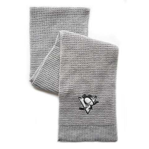 Pittsburgh Penguins Scarf – Official NHL Licensed Team Logo Waffle Weave Scarf - YinzerShop