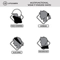 Pittsburgh Penguins Superdana | Licensed Hockey Apparel Breathable Sports Headband & Face Cover Headband - YinzerShop