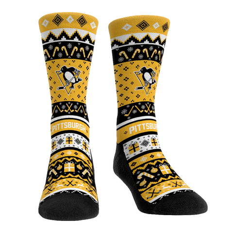 Pittsburgh Penguins - Tacky Sweater Socks - YinzerShop