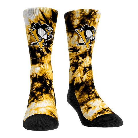 Pittsburgh Penguins - Team Tie Dye Socks - YinzerShop