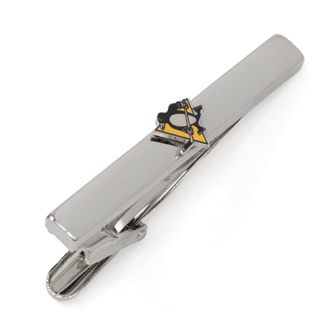 Pittsburgh Penguins Tie Clip – Official NHL Silver Sliding Tie Bar Accessory Tie Clip - YinzerShop