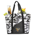 Pittsburgh Penguins Tote – Heavy Duty Camo Sports Tote Bag With Durable Shoulder Straps Tote Bag - YinzerShop