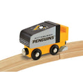 Pittsburgh Penguins Toy Train - Wooden NHL Team Set With Magnetic Connectors Toys - YinzerShop