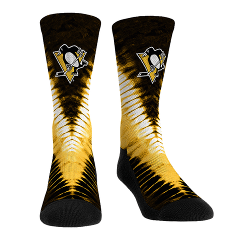 Pittsburgh Penguins - V Shape Tie Dye Socks - YinzerShop