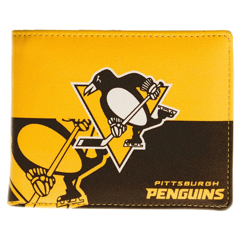 Pittsburgh Penguins Wallet - Official NHL Bi-Fold With Six Card Slots Wallet - YinzerShop