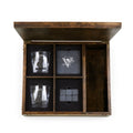 Pittsburgh Penguins Whiskey Box Gift Set – Oak Box, Glasses & Stones Licensed - YinzerShop