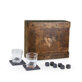 Pittsburgh Penguins Whiskey Box Gift Set – Oak Box, Glasses & Stones Licensed - YinzerShop