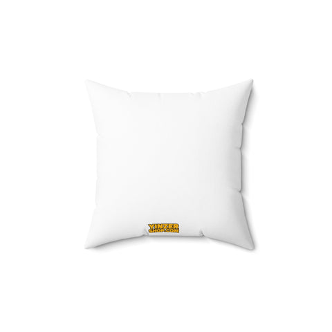 Pittsburgh Pennsylvania Graphic Street Map Square Pillow Home Decor - YinzerShop