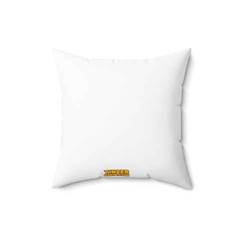 Pittsburgh Pennsylvania Graphic Street Map Square Pillow Home Decor - YinzerShop