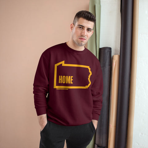 Pittsburgh, Pennsylvania, Home - Champion Crewneck Sweatshirt Sweatshirt - YinzerShop