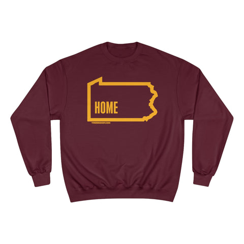 Pittsburgh, Pennsylvania, Home - Champion Crewneck Sweatshirt Sweatshirt - YinzerShop