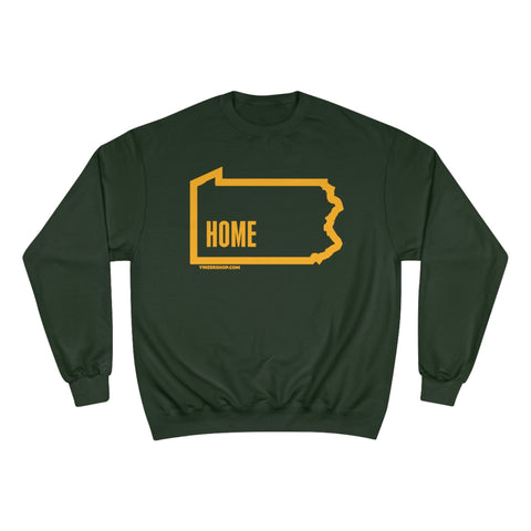Pittsburgh, Pennsylvania, Home - Champion Crewneck Sweatshirt Sweatshirt - YinzerShop